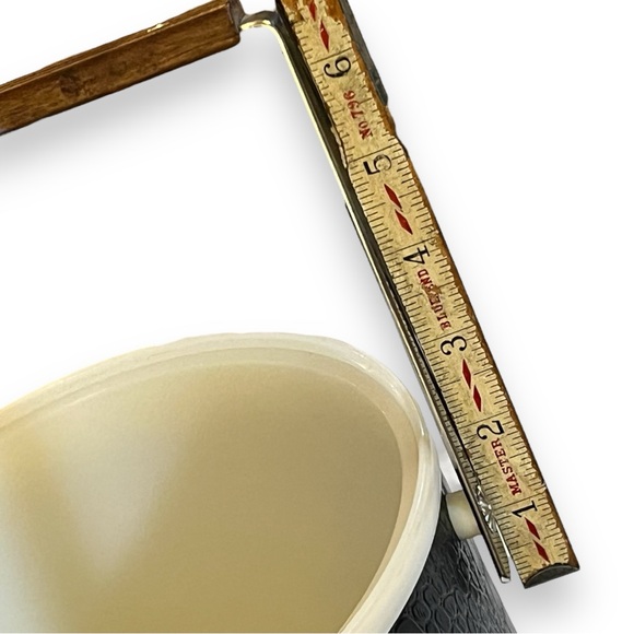 VTG MCM Faux Alligator Skin Kromex Ice Bucket - Picture 10 of 11